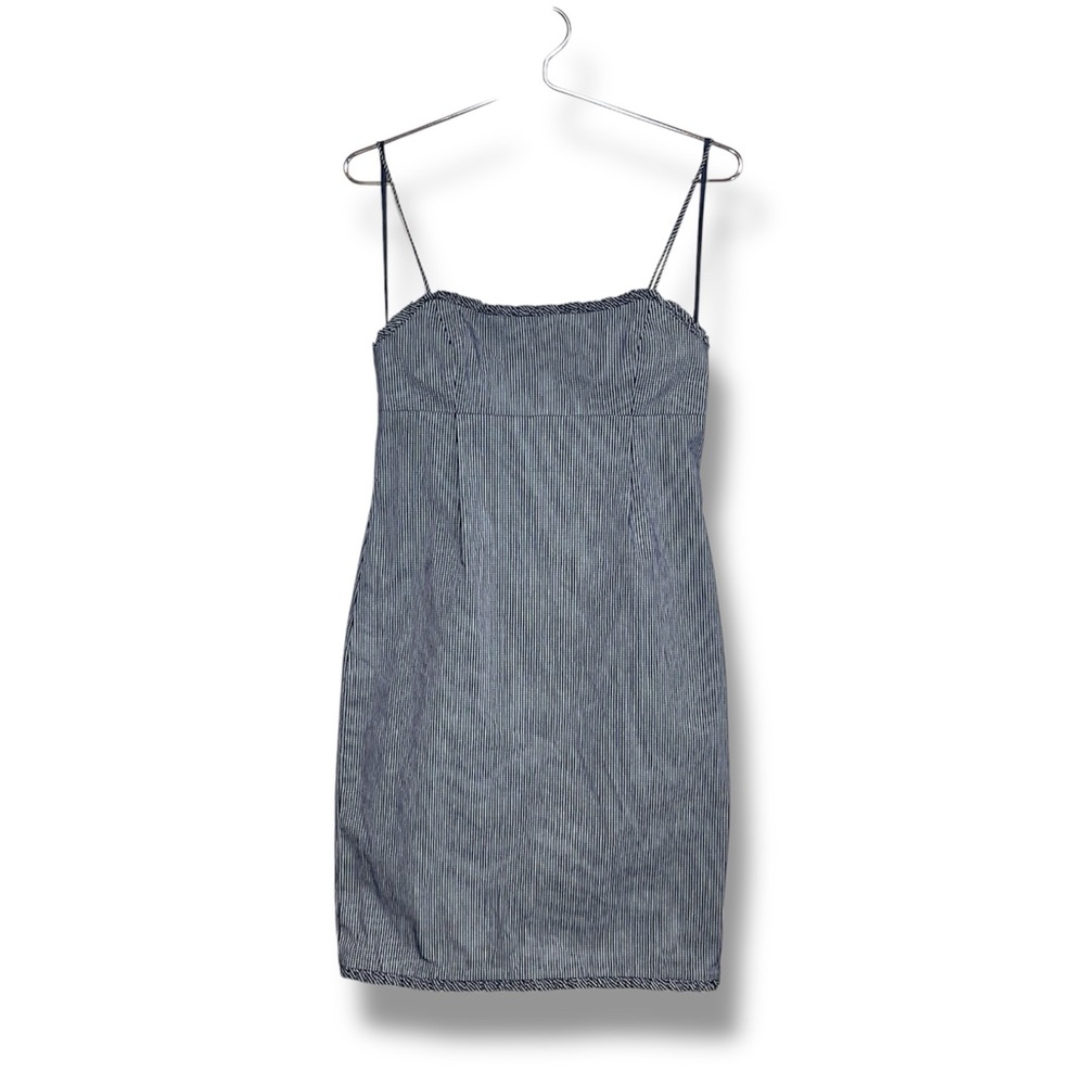 Vintage RALPH  Ralph Lauren Spaghetti Strap Micro Check Dress - Picture 3 of 8